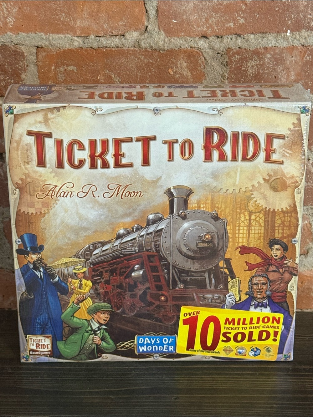 Ticket To Ride Board Game Sealed Cross Country Train Adventure Game